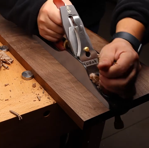 Spokeshave Flat - Penghalus Kayu Manual Berbahan Tembaga dengan