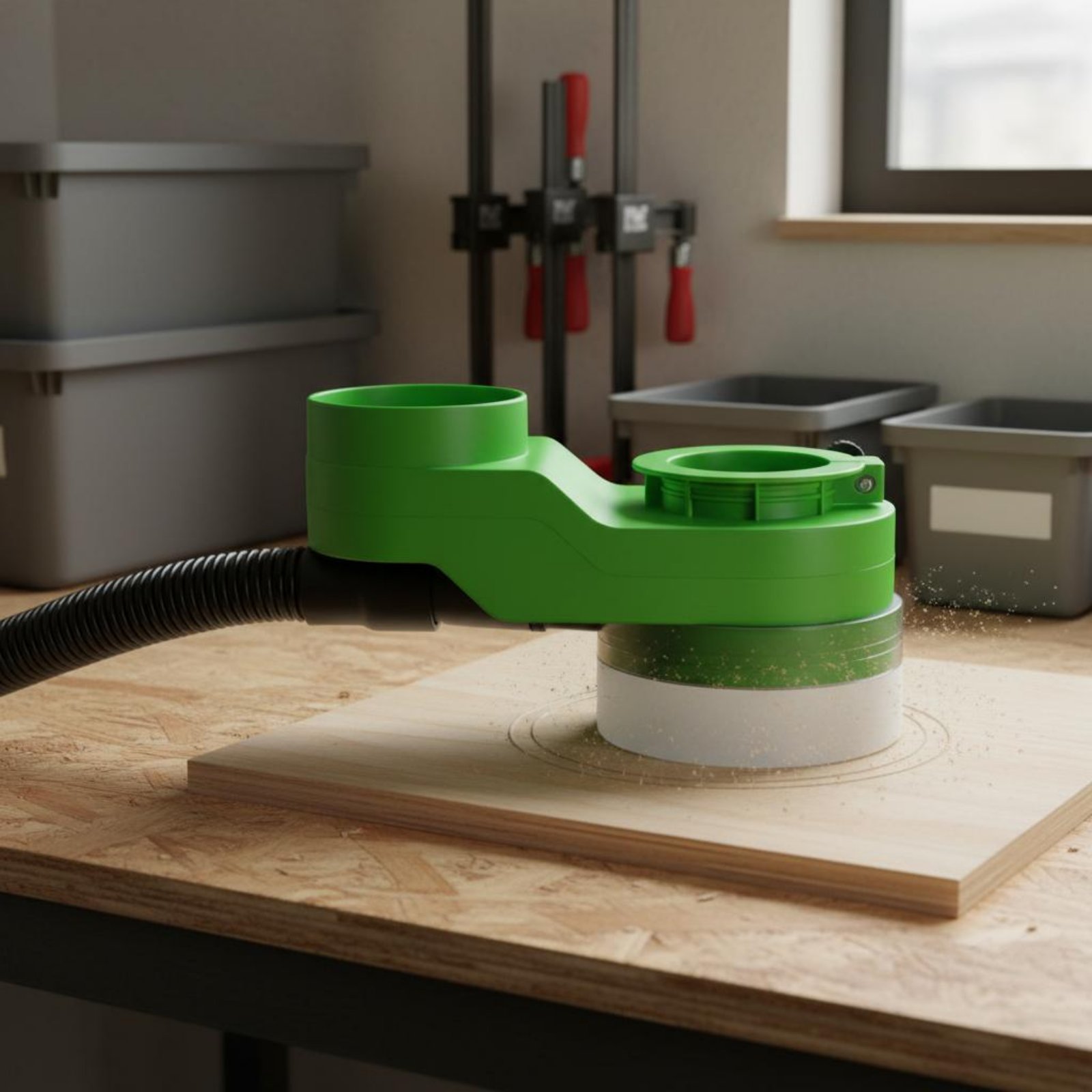 Woodworking Industries - Penutup Debu Spindle, Penutup Hisap Mesin