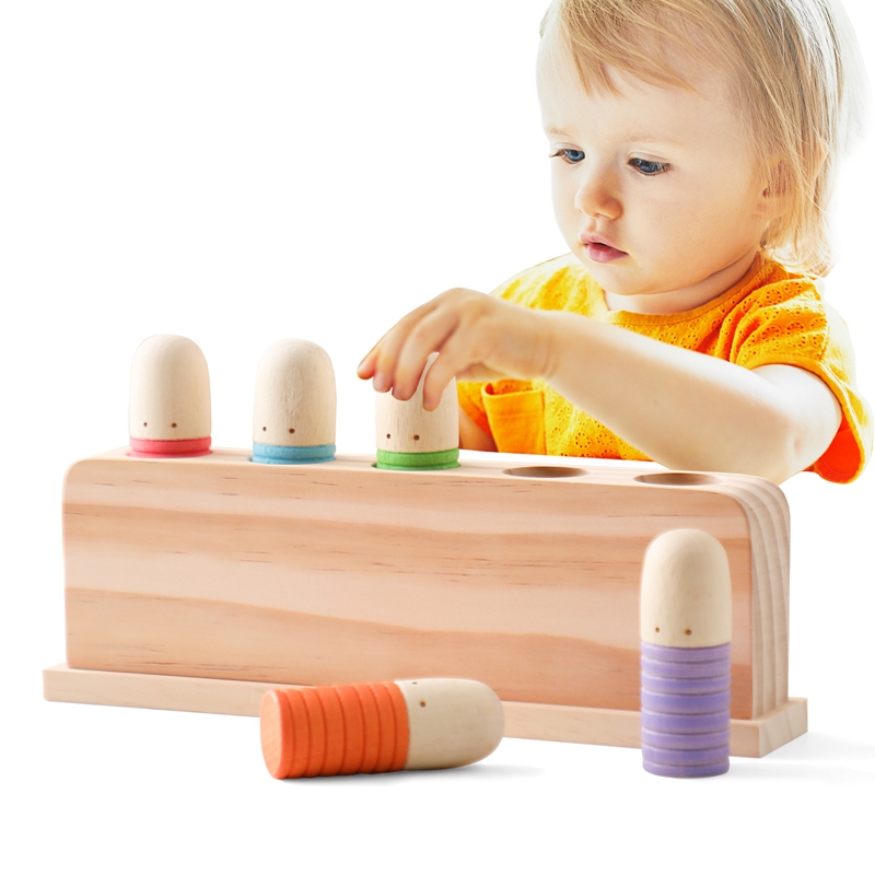 Woodworking Kids Toys - Mainan Montessori mainan bayi, mainan anak
