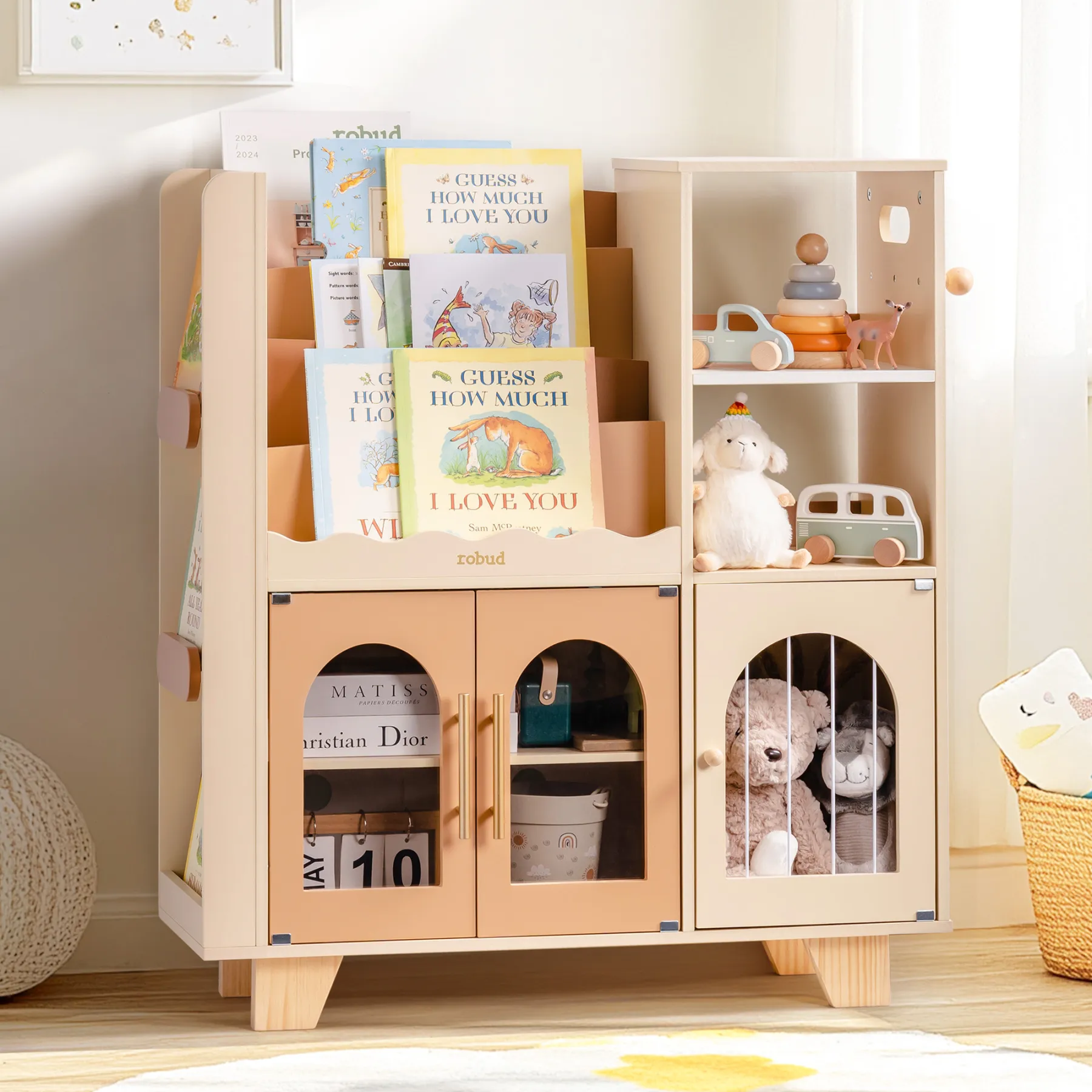 Woodworking Kids Toys - Rak Buku Kayu Robotime Robud Kids