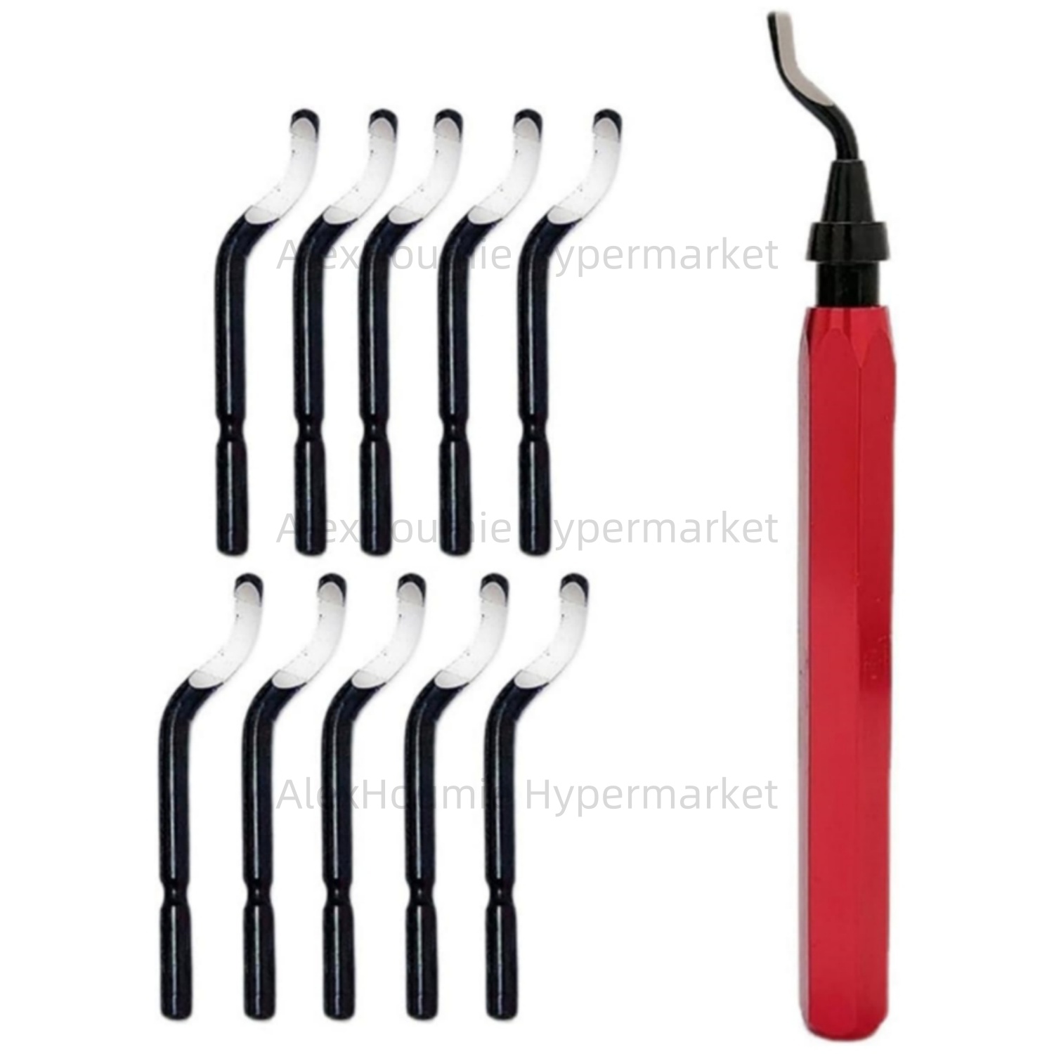 Woodworking Class - RB1000 Set Alat Deburring Duri Gagang
