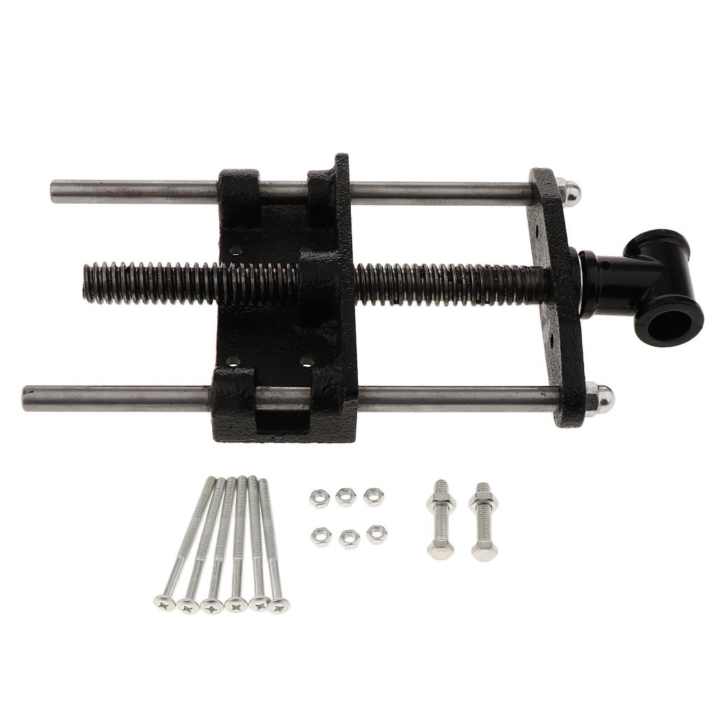 Woodworking Front Vise - Klem Tukang Kayu Besi Cor Lunak,