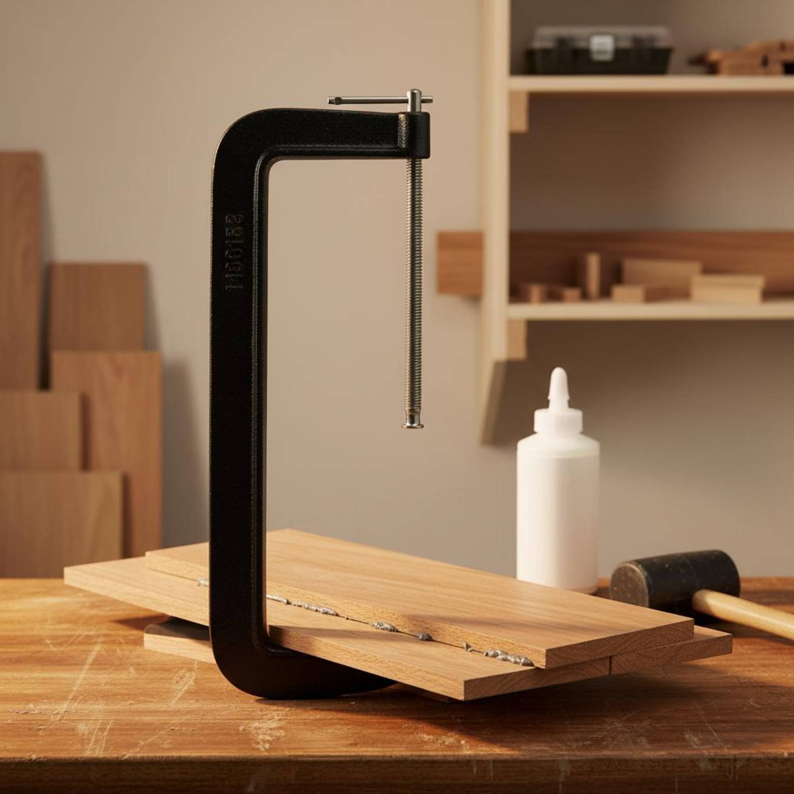 Woodworking Industries - Deep Throat G Clamp Kelas Industri