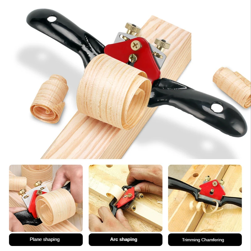 Spokeshave Flat - Serut Kayu Manual Alas Datar yang