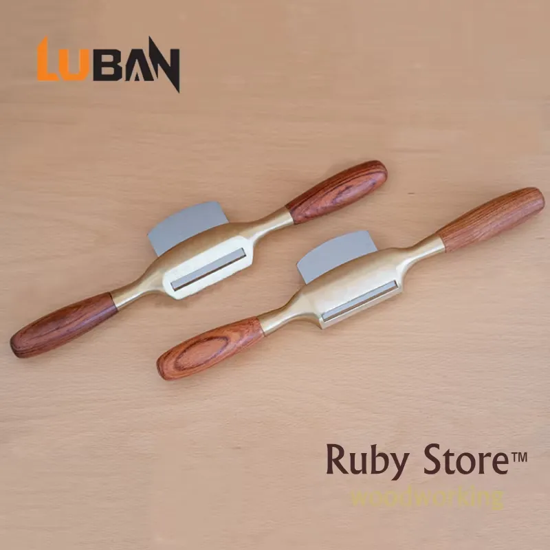 Spokeshave Flat - Set 2 buah Qiangsheng Luban Spokeshaves