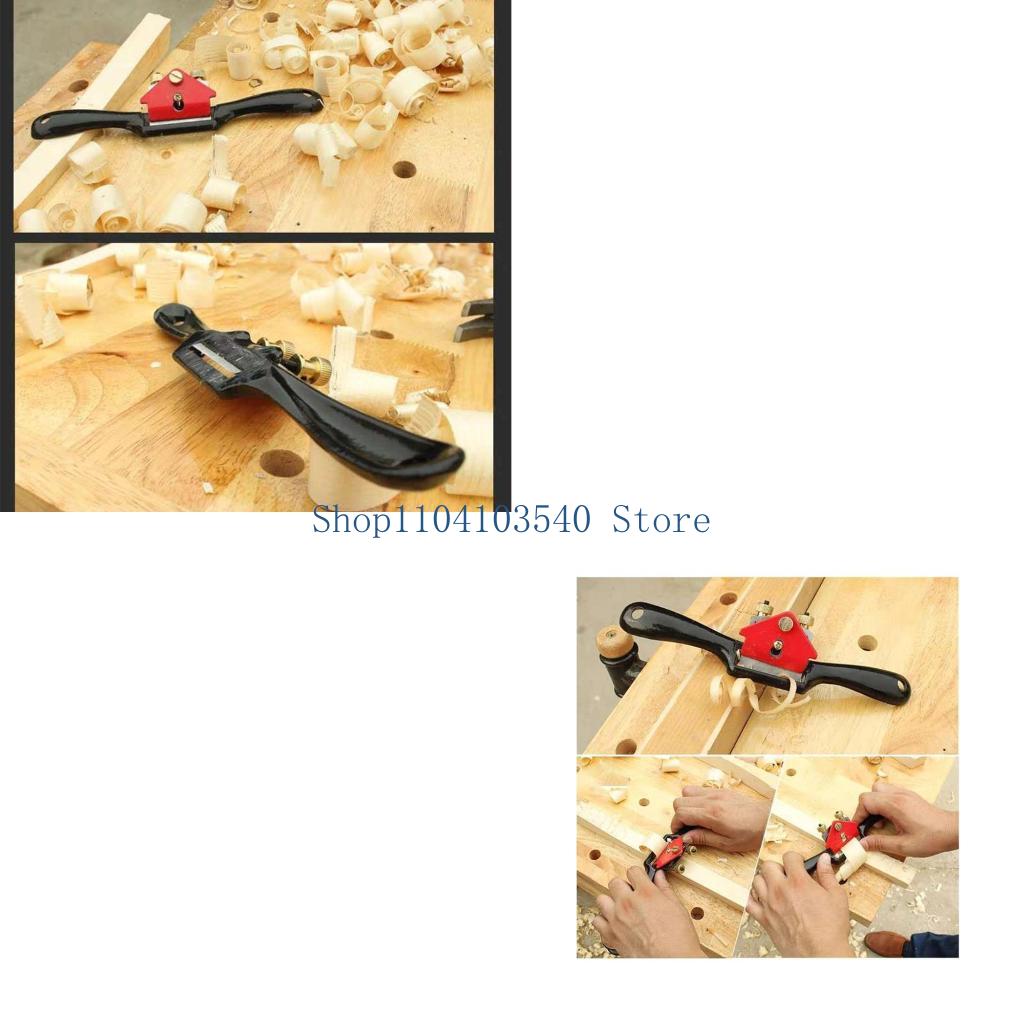 Spokeshave Flat - 02DC Alat Tangan Pertukangan Dapat Disesuaikan