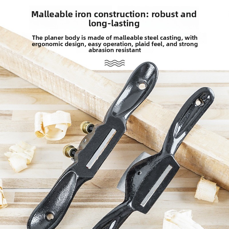 Alat Serut Kayu dari Baja Luna - Spokeshave Flat ulasan dan harga