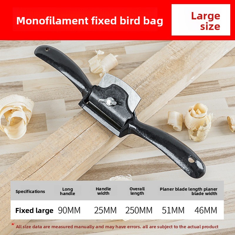 Alat Serut Kayu dari Baja Luna - Spokeshave Flat ulasan dan harga