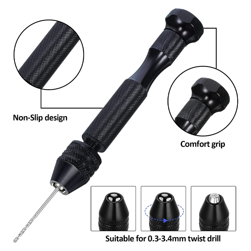 Set Bor Tangan Mikro Mini Pin  - Woodworking Front Vise ulasan dan harga