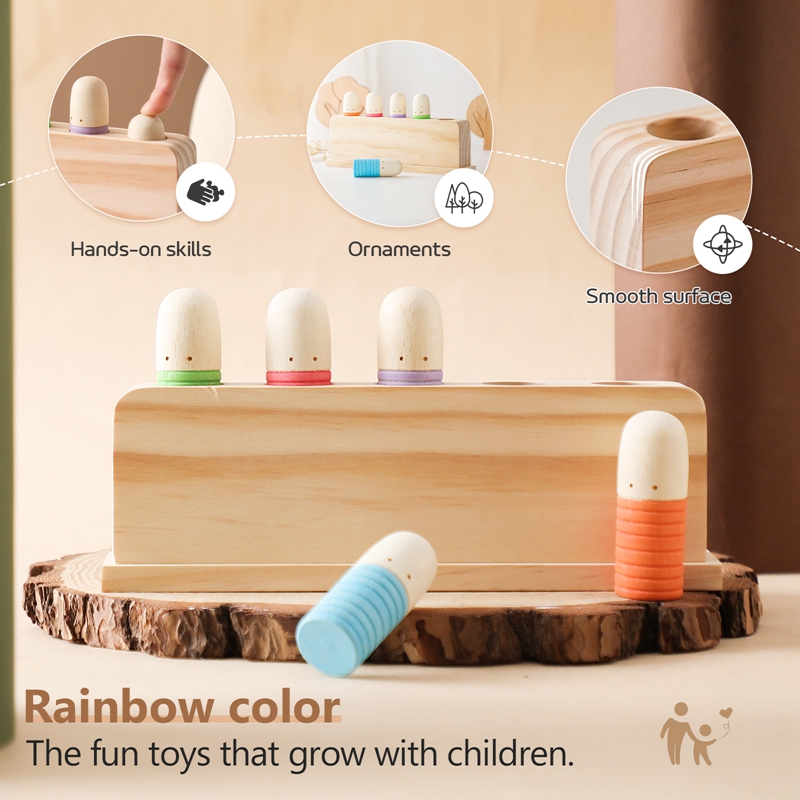 Mainan Montessori mainan bayi, - Woodworking Kids Toys ulasan dan harga