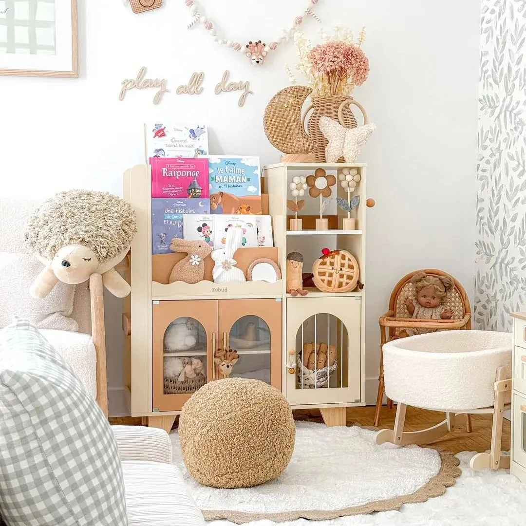 Rak Buku Kayu Robotime Robud K - Woodworking Kids Toys ulasan dan harga