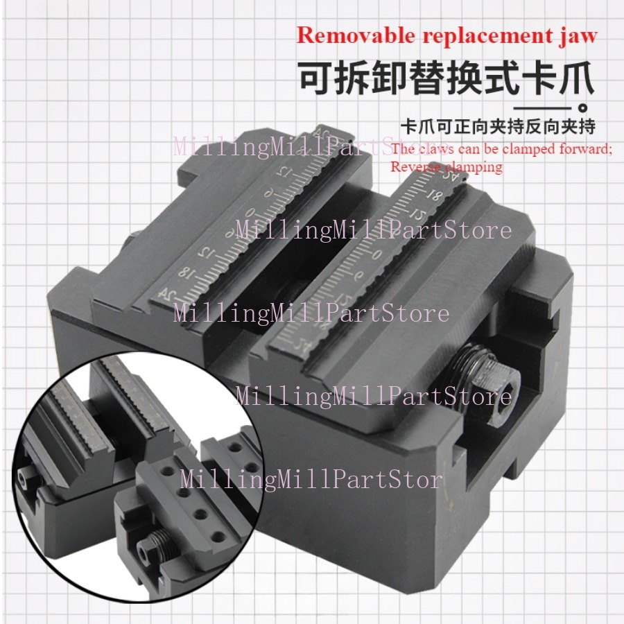 CNC Empat-Lima Sumbu Self-cent - Woodworking Front Vise ulasan dan harga
