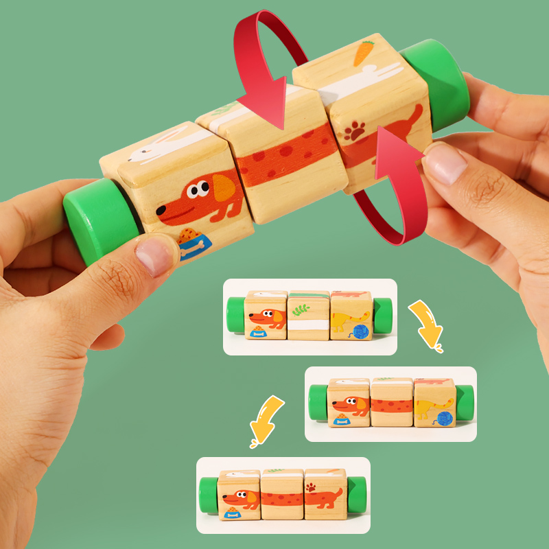 1 Buah Mainan Puzzle Kayu Puta - Woodworking Kids Toys ulasan dan harga