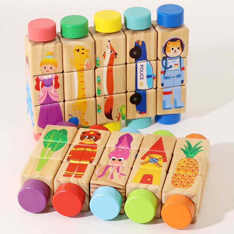 1 Buah Mainan Puzzle Kayu Puta - Woodworking Kids Toys ulasan dan harga