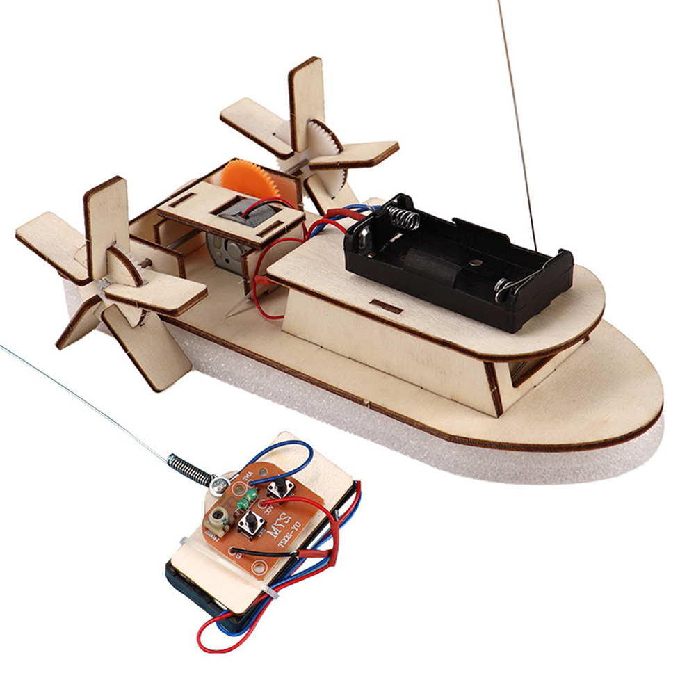 Model perahu DIY mainan sains  - Woodworking Kids Toys ulasan dan harga