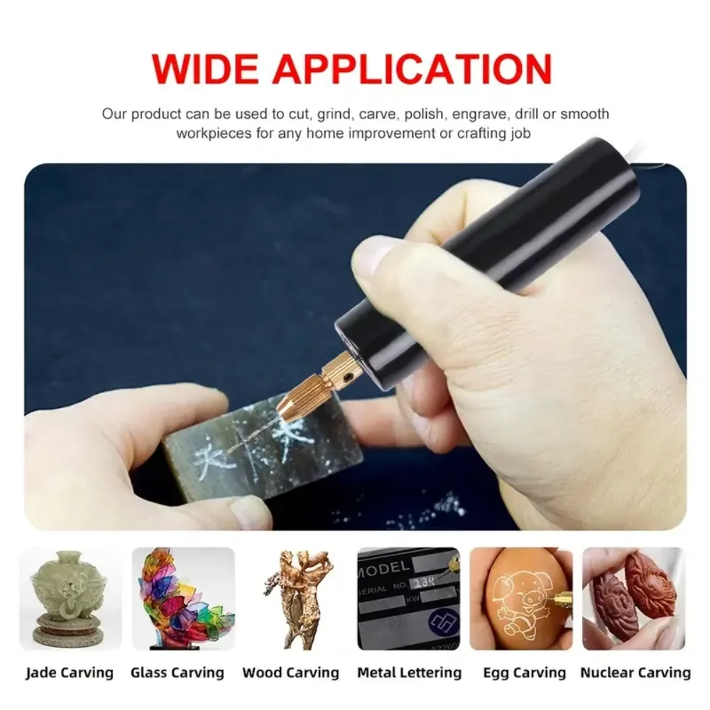 Bor Listrik Mini Bertenaga USB - Woodworking Epoxy ulasan dan harga