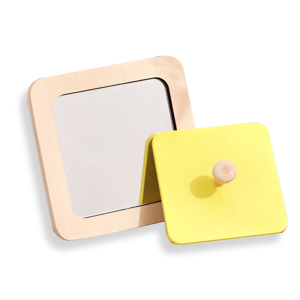 Papan Aktivitas Cermin Kayu Mo - Woodworking Kids Toys ulasan dan harga
