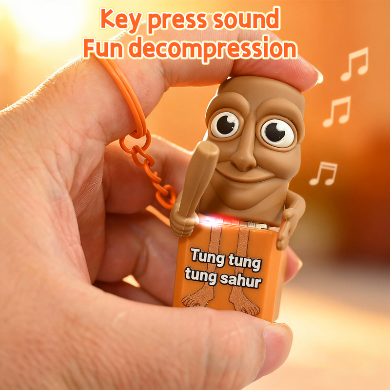 Gantungan Kunci Tung Tung Tung - Woodworking Kids Toys ulasan dan harga