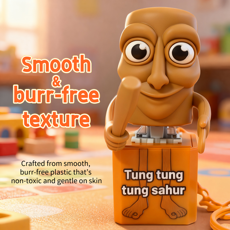 Gantungan Kunci Tung Tung Tung - Woodworking Kids Toys ulasan dan harga