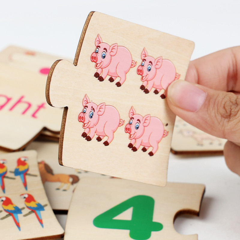 Papan Puzzle Kayu Bentuk Hewan - Woodworking Kids Toys ulasan dan harga