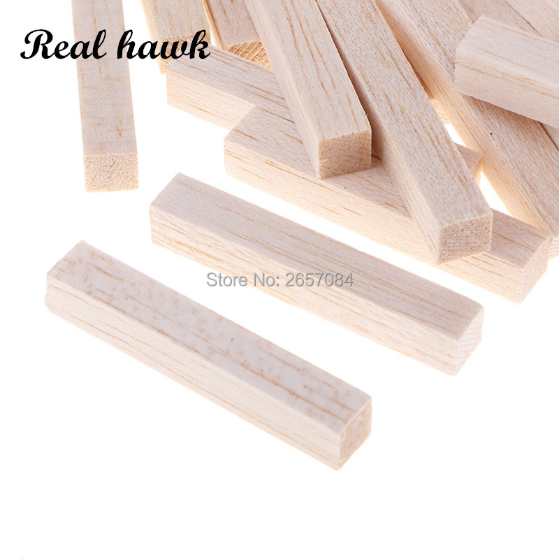 Batang kayu Balsa persegi, 20x - Woodworking Kids Toys ulasan dan harga