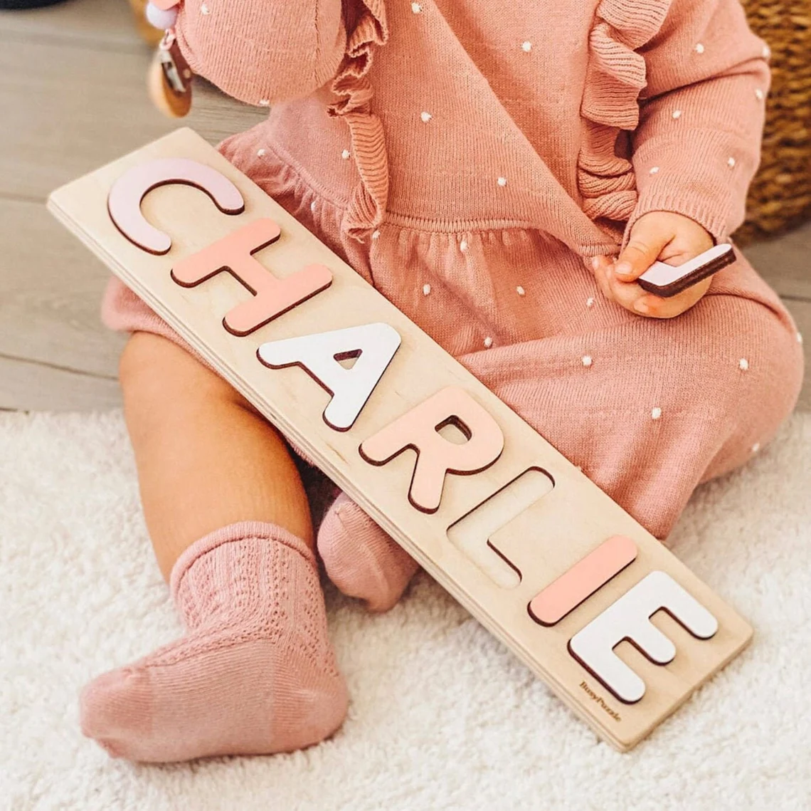 Teka-teki Nama yang Dipersonal - Woodworking Kids Toys ulasan dan harga
