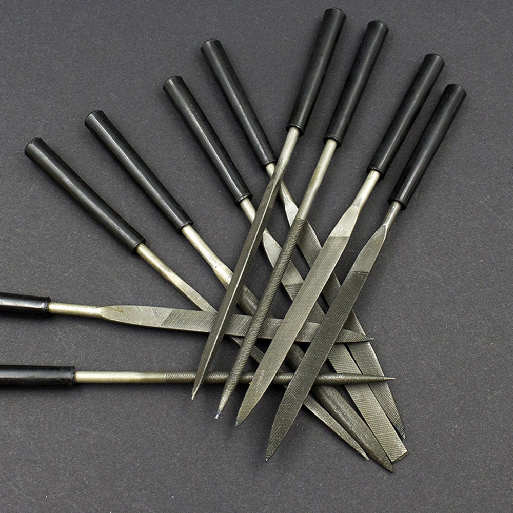 Stogo Set file jarum 3x140mm,  - Woodworking Rasps And Files ulasan dan harga