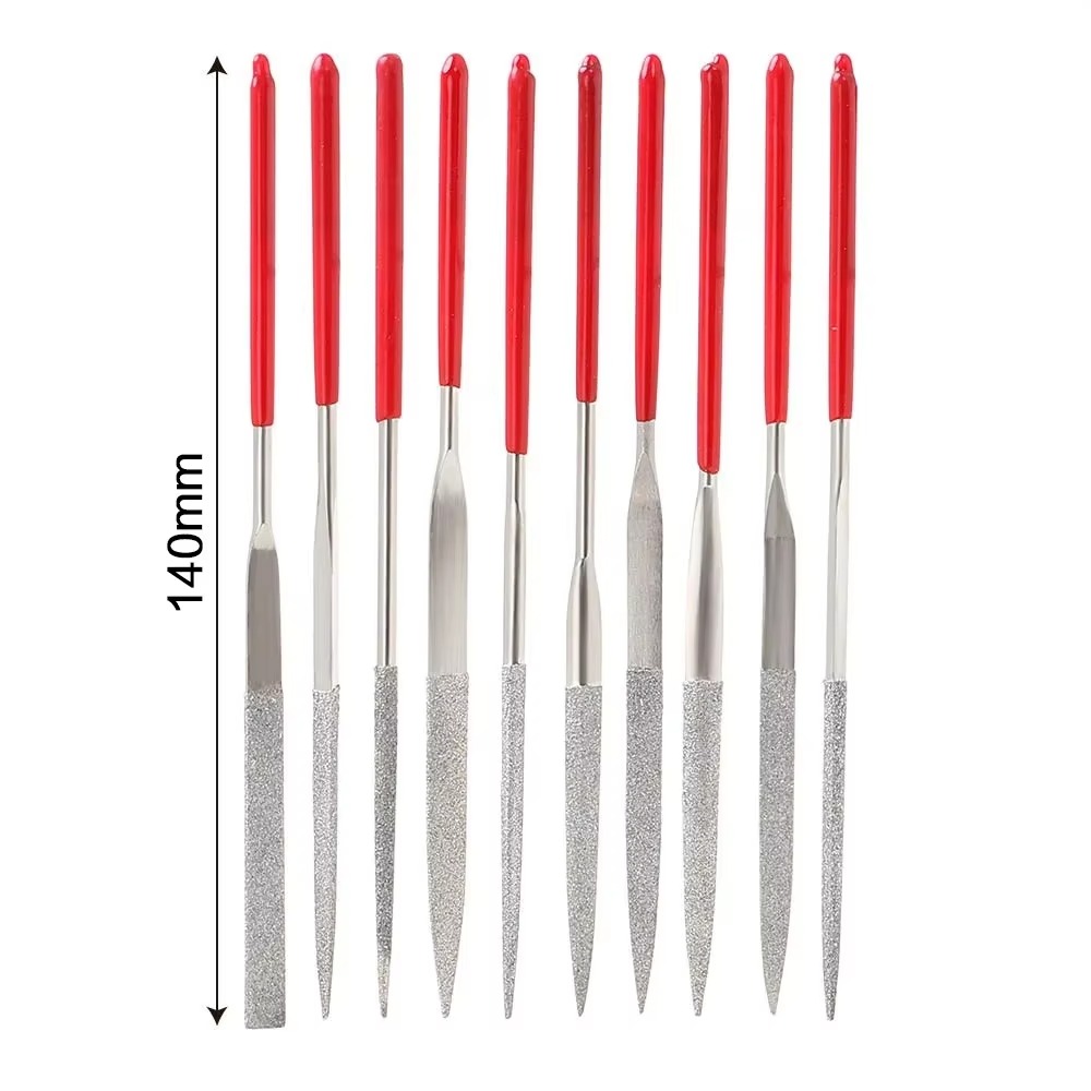Stogo Set file jarum 3x140mm,  - Woodworking Rasps And Files ulasan dan harga