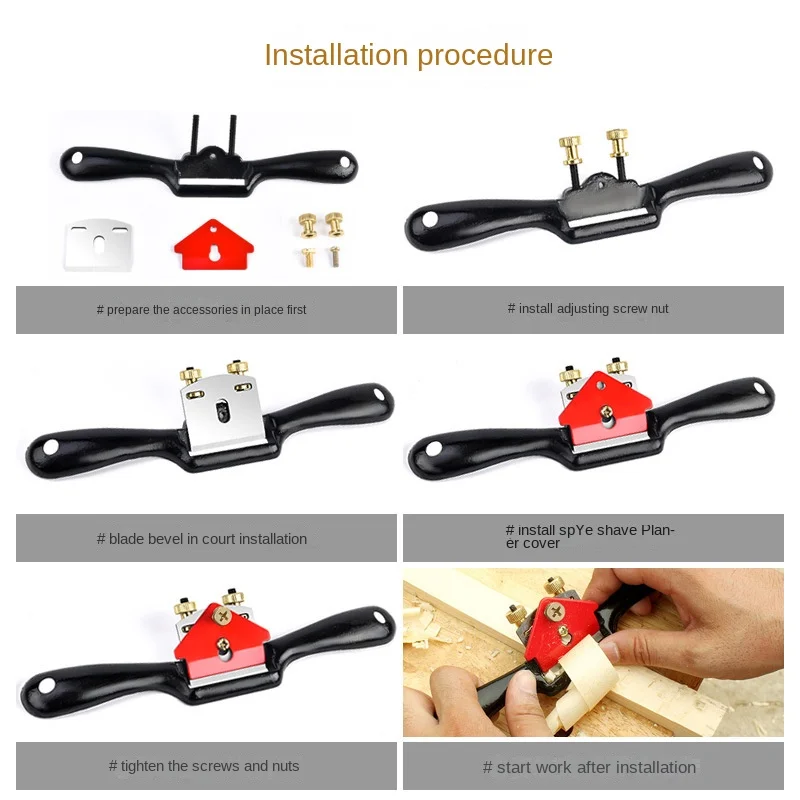 Serut Kayu Manual Alas Datar y - Spokeshave Flat ulasan dan harga