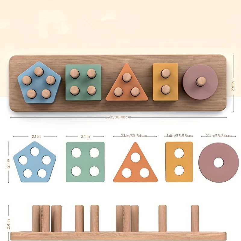 Mainan Montessori Untuk Usia 1 - Woodworking Kids Toys ulasan dan harga