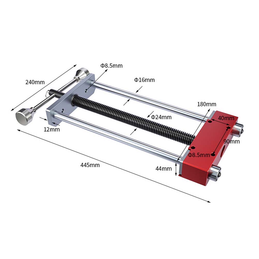 Vise Pertukangan Kayu Tugas Be - Woodworking Front Vise ulasan dan harga