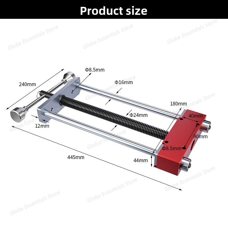 Set Penjepit Meja Kerja dengan - Woodworking Front Vise ulasan dan harga