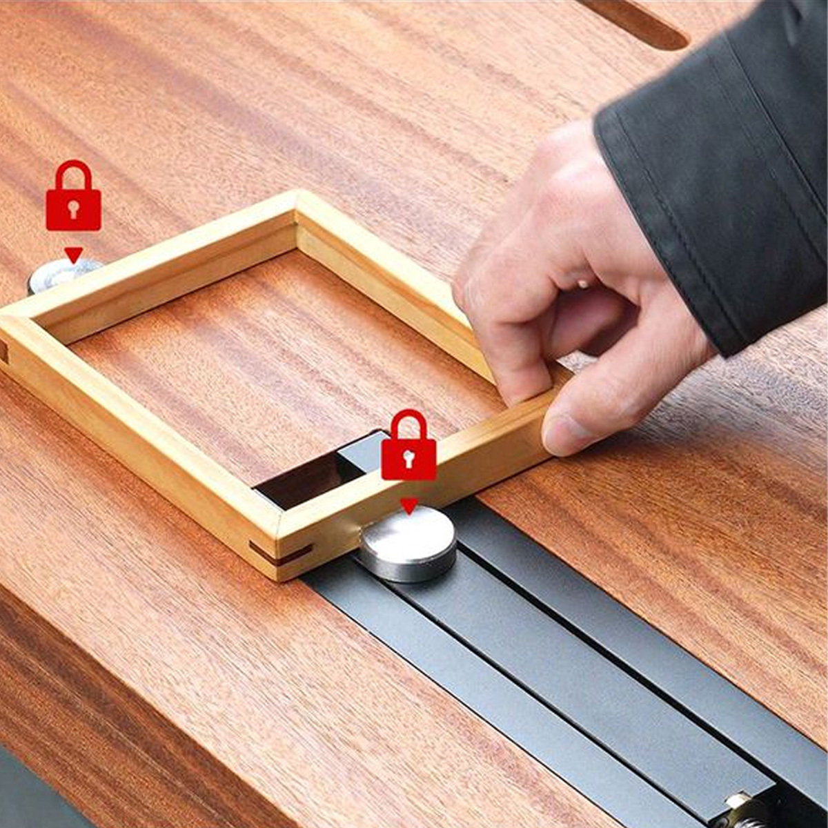 Penjepit Meja Kerja Kayu dari  - Woodworking Front Vise ulasan dan harga