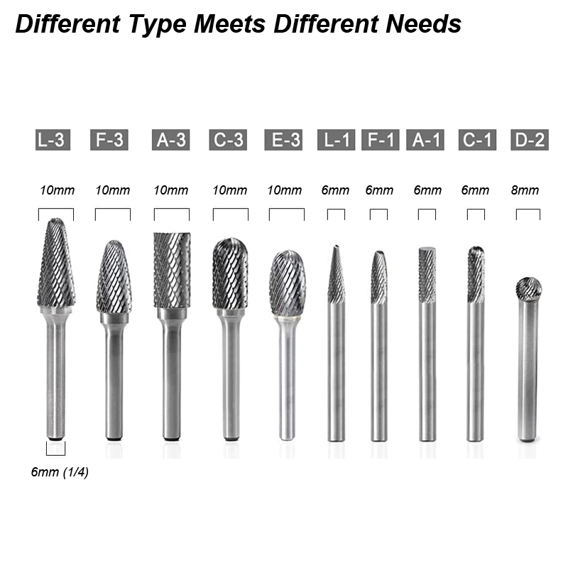 Set Mata Bor Tungsten Carbide  - Woodworking Rasps And Files ulasan dan harga